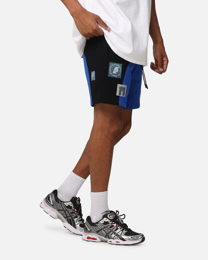 Carre Avant Panel Shorts Black/Royal