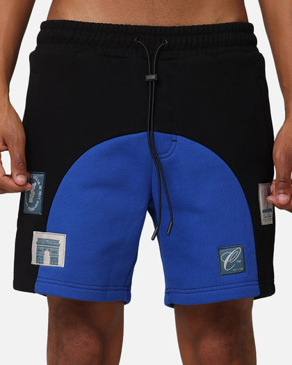 Carre Avant Panel Shorts Black/Royal