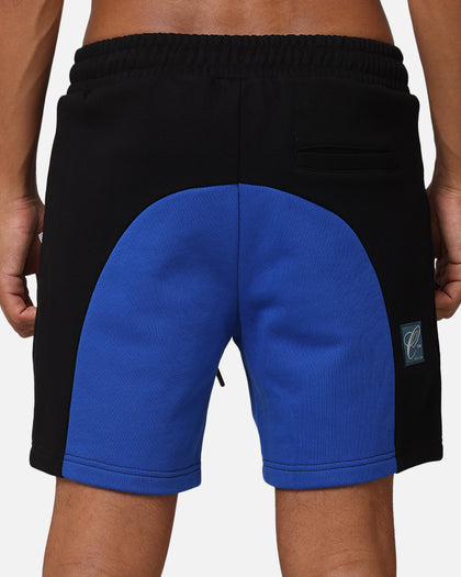 Carre Avant Panel Shorts Black/Royal
