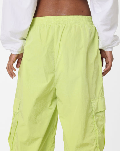Tommy Jeans Women's Claire High Rise Wide Track Pants Light Citrus