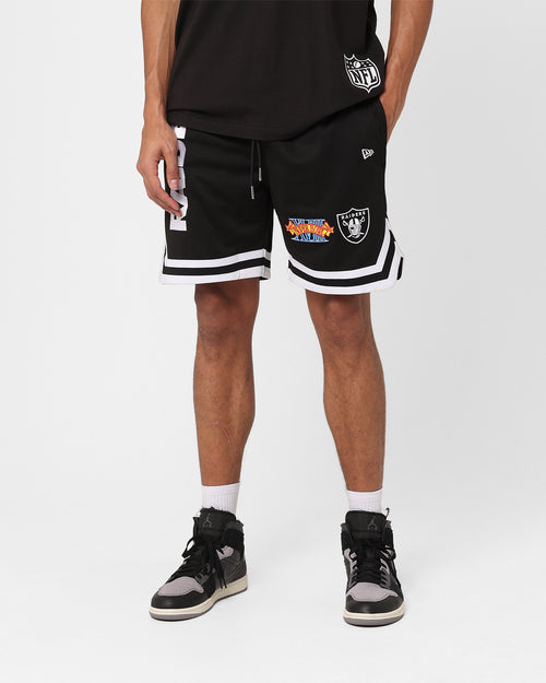New Era Las Vegas Raiders Mesh Shorts Black