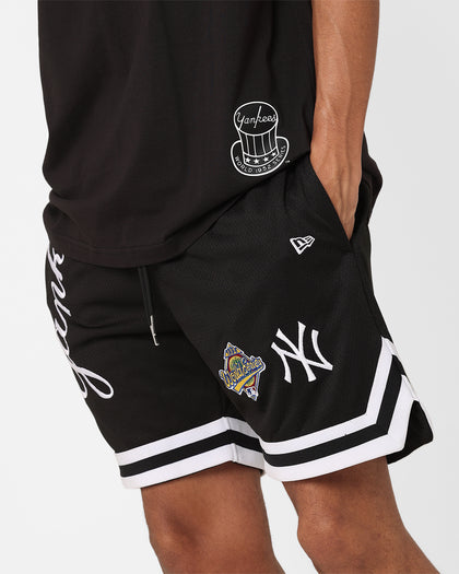 New Era New York Yankees Mesh Shorts Black