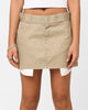 Dickies Women's 874 Mini Skirt Khaki