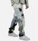 MNML X Kybucci V446 Lace Baggy Denim Pants Blue/White