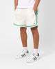 Adidas Hoop Prep Shorts Off White/Court Green