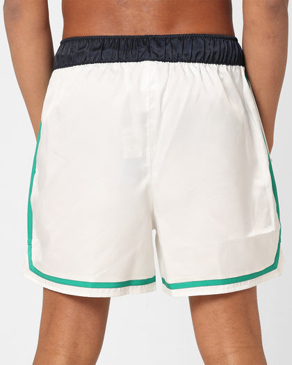Adidas Hoop Prep Shorts Off White/Court Green