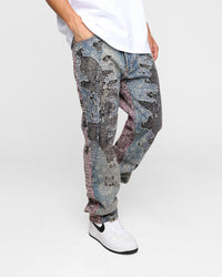 MNML V488 Boro Denim Jeans Multi