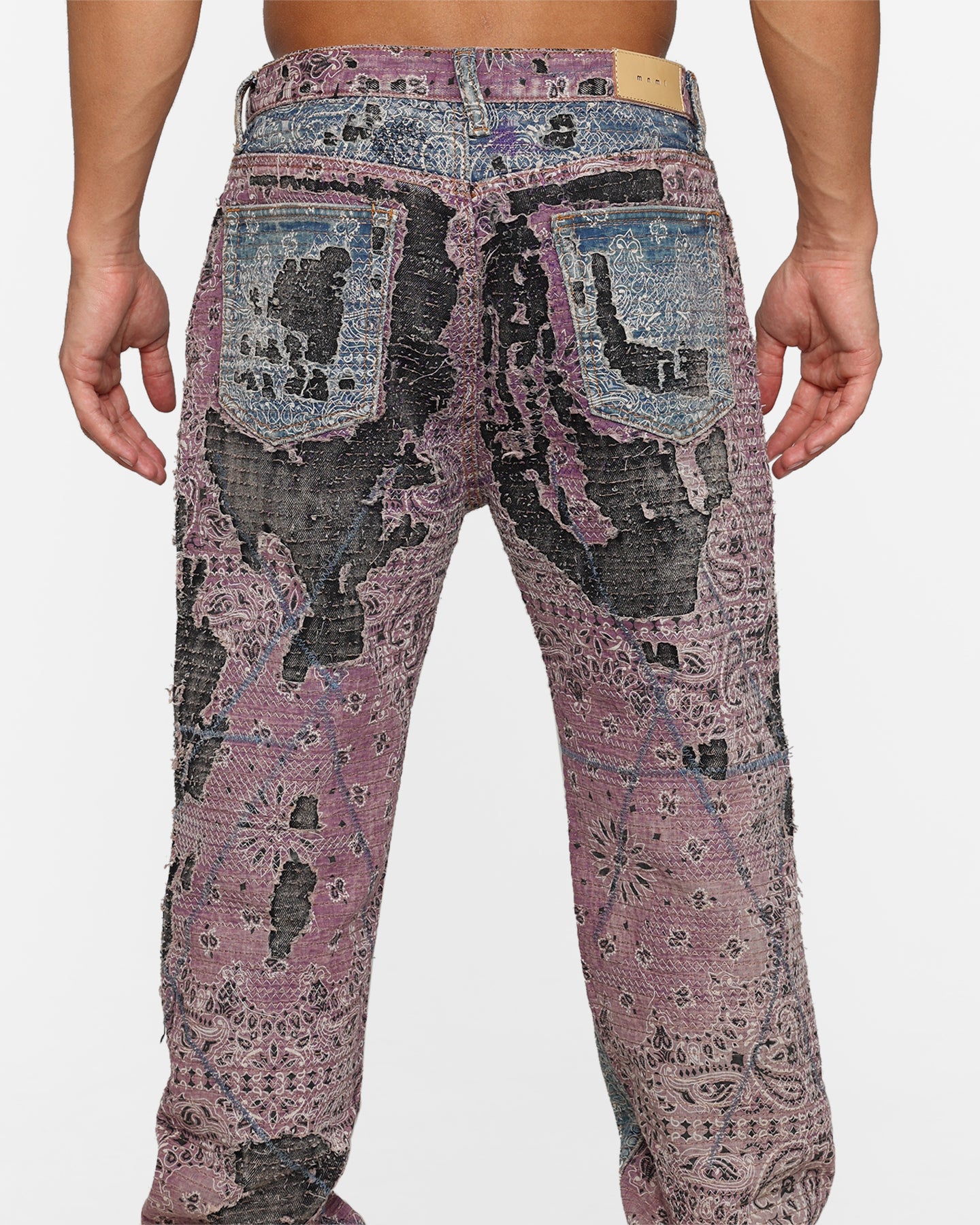 MNML V488 Boro Denim Jeans Multi | Culture Kings US MNML V488 Boro Denim Jeans Multi | Culture Kings US