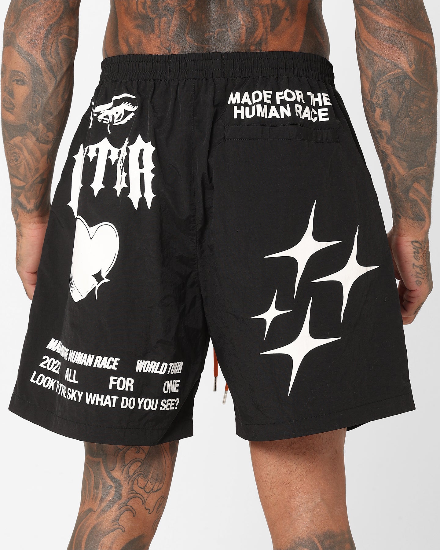 Loiter Sketch Book Walk Shorts Black | Culture Kings US