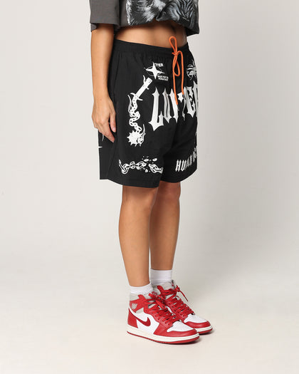 Loiter Sketch Book Walk Shorts Black