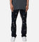 MNML B451 Star Flare Denim Pants Black