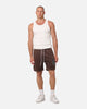 Saint Morta La Rambla Basketball Shorts Dark Brown