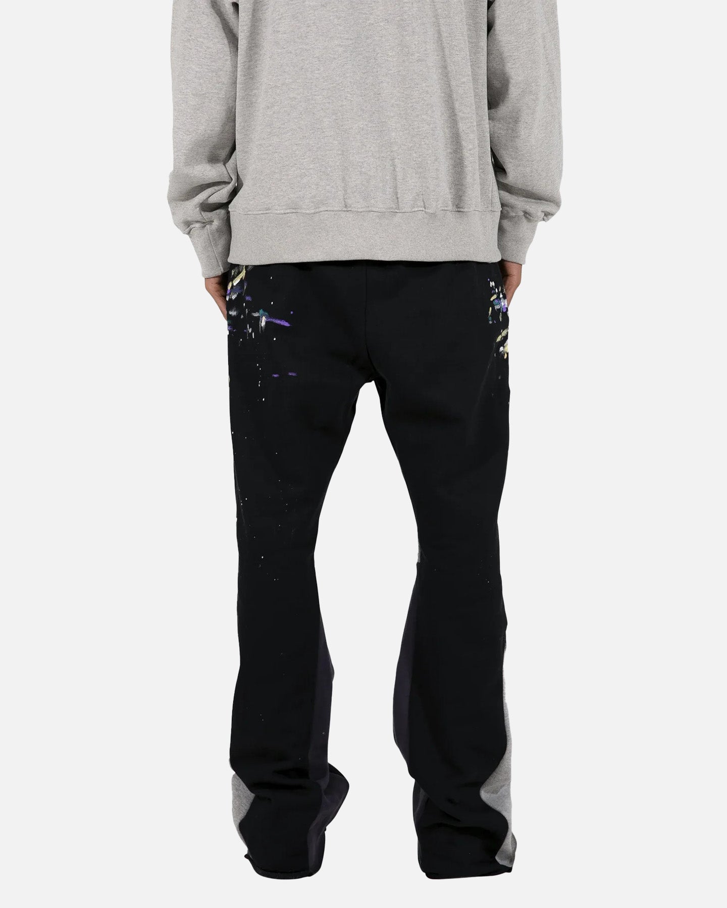 MNML Contrast Bootcut Sweat Pants Black | Culture Kings US