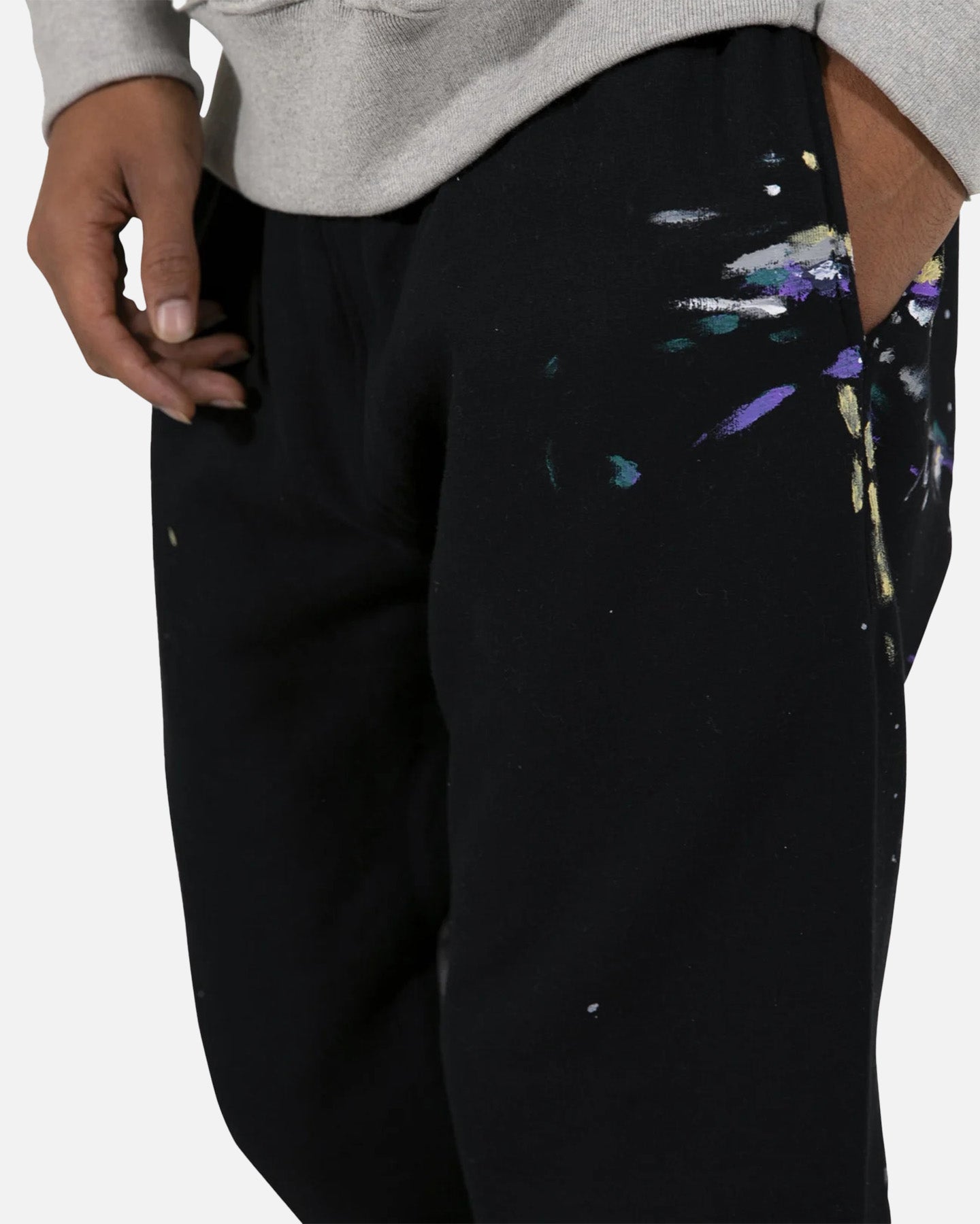 MNML Contrast Bootcut Sweat Pants Black | Culture Kings US
