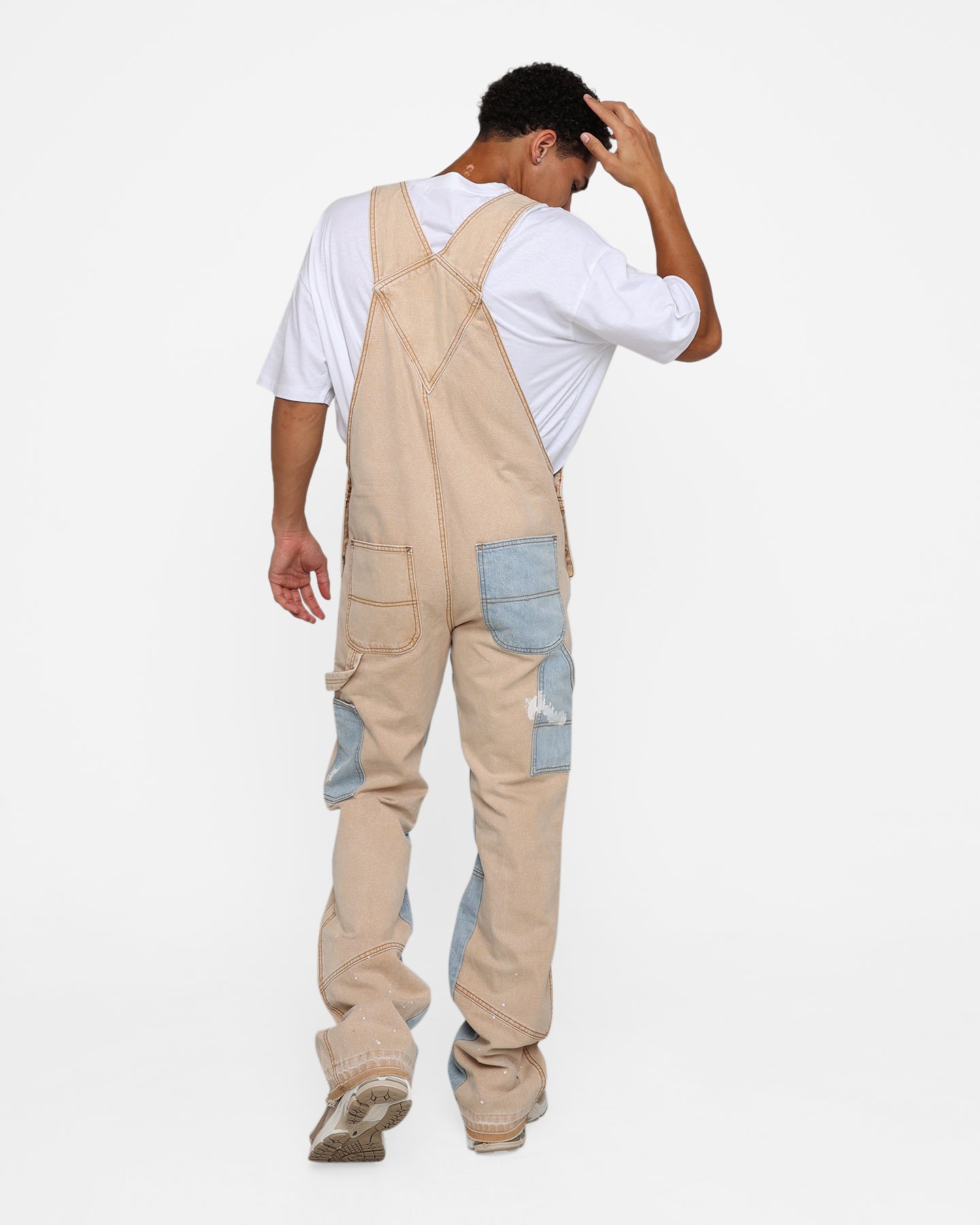 MNML Painter Overalls Khaki | Culture Kings US