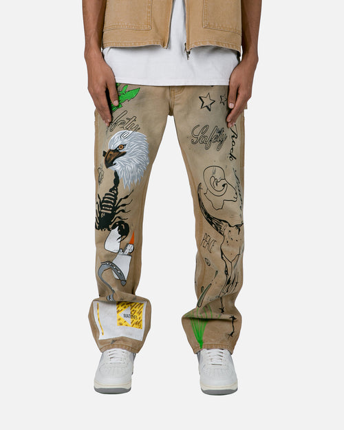 MNML Ranch Work Pants Tan