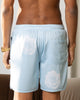 Carre Rose Bunch Mesh Shorts Light Blue