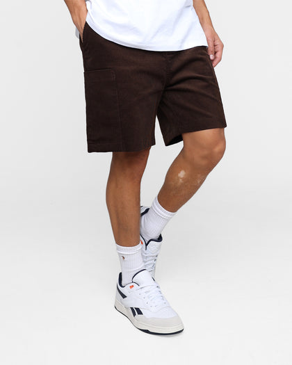 XXIII Jason Corduroy Shorts Brown