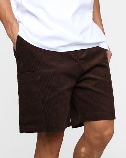 XXIII Jason Corduroy Shorts Brown
