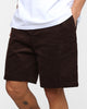 XXIII Jason Corduroy Shorts Brown