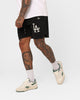 New Era Los Angeles Dodgers Mesh Shorts Black