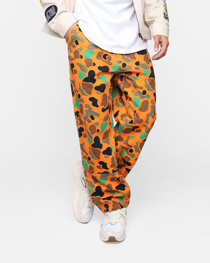 X-Large Double Knee Work Pants Orange