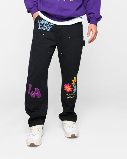 X-Large Daisy Double Knee Work Pants Black