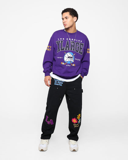 X-Large Daisy Double Knee Work Pants Black