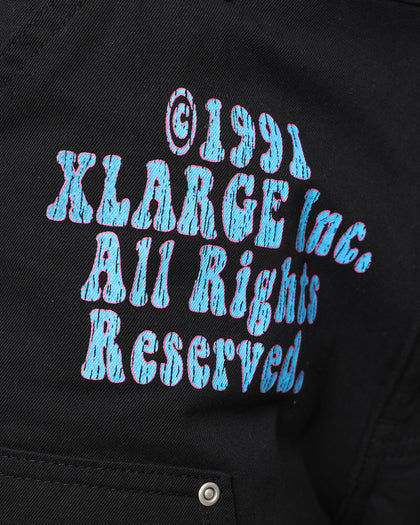 X-Large Daisy Double Knee Work Pants Black