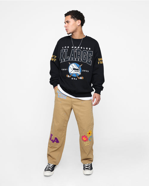 X-Large Daisy Double Knee Work Pants Khaki