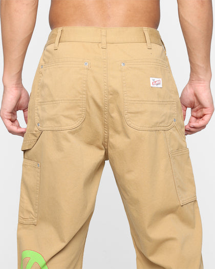 X-Large Daisy Double Knee Work Pants Khaki