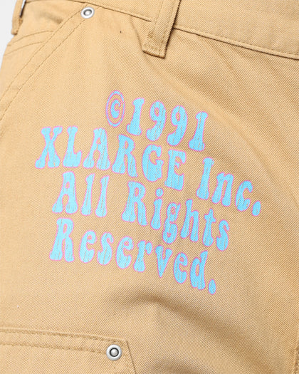 X-Large Daisy Double Knee Work Pants Khaki