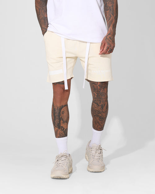 Saint Morta Alpha Street Shorts Off White