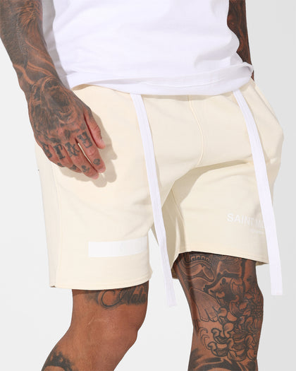 Saint Morta Alpha Street Shorts Off White