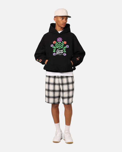 Carre Daily Shorts Grey Plaid