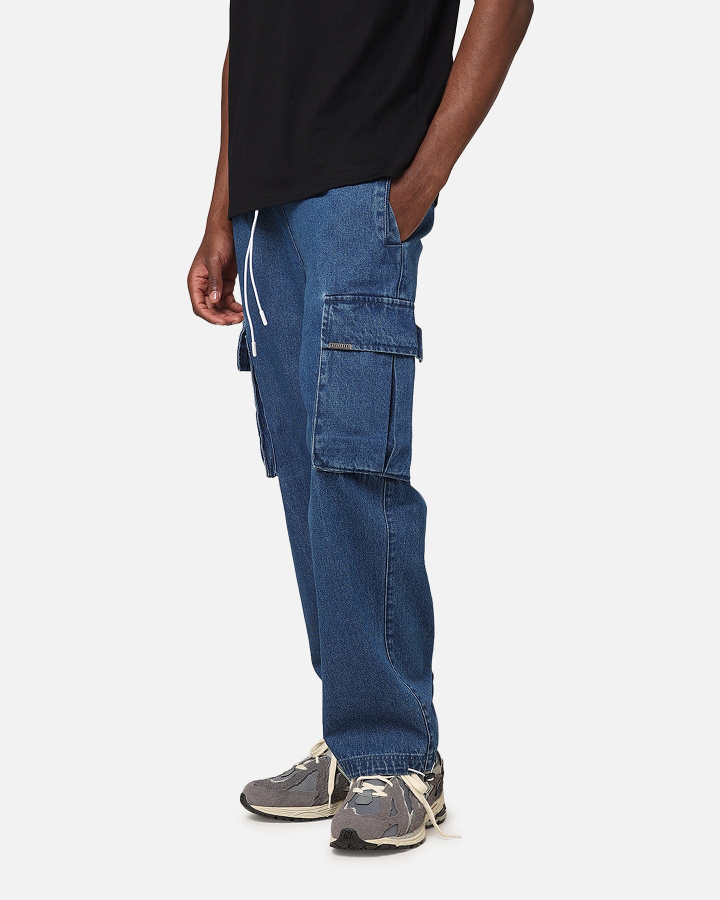 【CAMBIO】Denim Jacquard Jogger Pants /Ｓ 一部サイズカラー予約販売1月上旬～中旬入荷】【CAMBIO(カンビオ