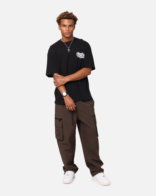 Carre Tactic Cargo Joggers Brown