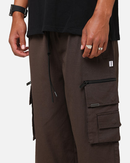 Carre Tactic Cargo Joggers Brown