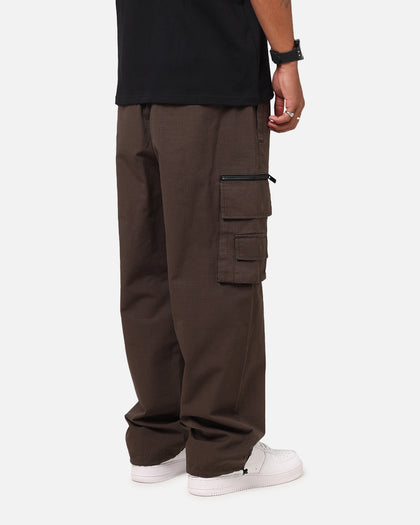 Carre Tactic Cargo Joggers Brown