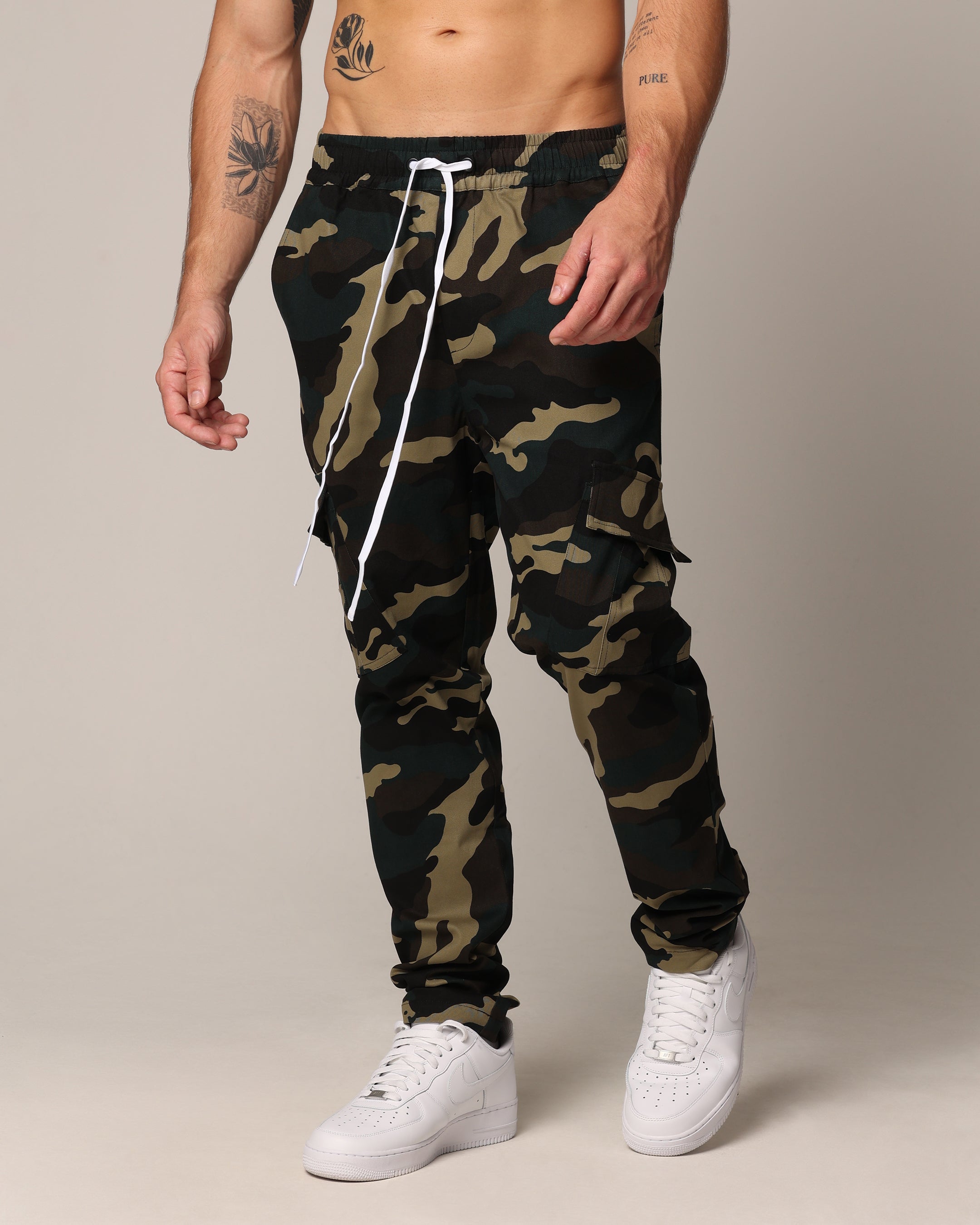 パンツ S SAINT MICHAEL SA_CARGO PANTS CAMO SAINT MICHAEL x SHERMER CARGO PANTS ' CAMO ' -COLLABORATION