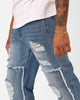XXIII Matthew Distressed Jeans Blue Distressed