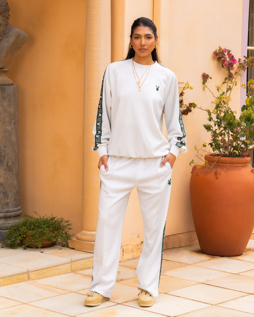 Playboy By Culture Kings Pleasure Track Pants Stone/Green