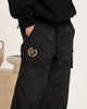 Carre Block Joggers Black