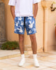 Playboy By Culture Kings Vacay Shorts Light Blue Tye