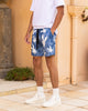 Playboy By Culture Kings Vacay Shorts Light Blue Tye