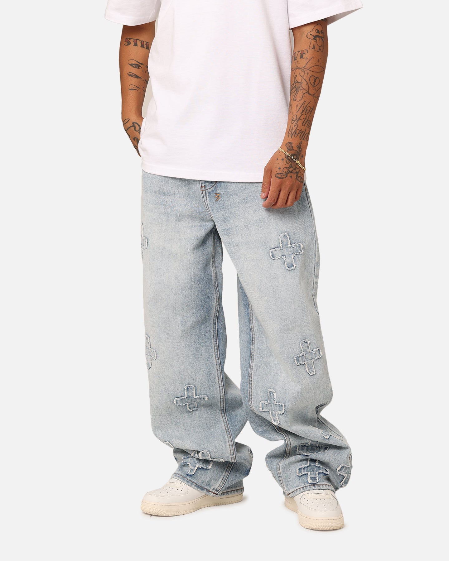 パンツ KRAFT WORK / BAGGY J CUT RAW JEANS KRAFTWORK J CUT BAGGY RAW DENIM 'BLUE' – Sadō Room