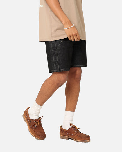 Carre Construct Denim Shorts Black