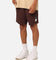 Carre Luxe Linen Shorts Brown