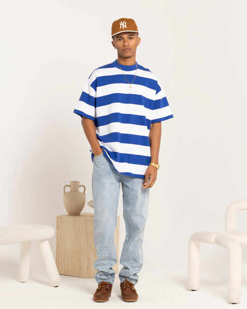 Carre Splash Jeans Light Blue