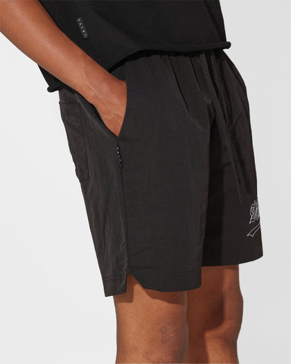 Saint Morta Westside Custom Beach Shorts Black